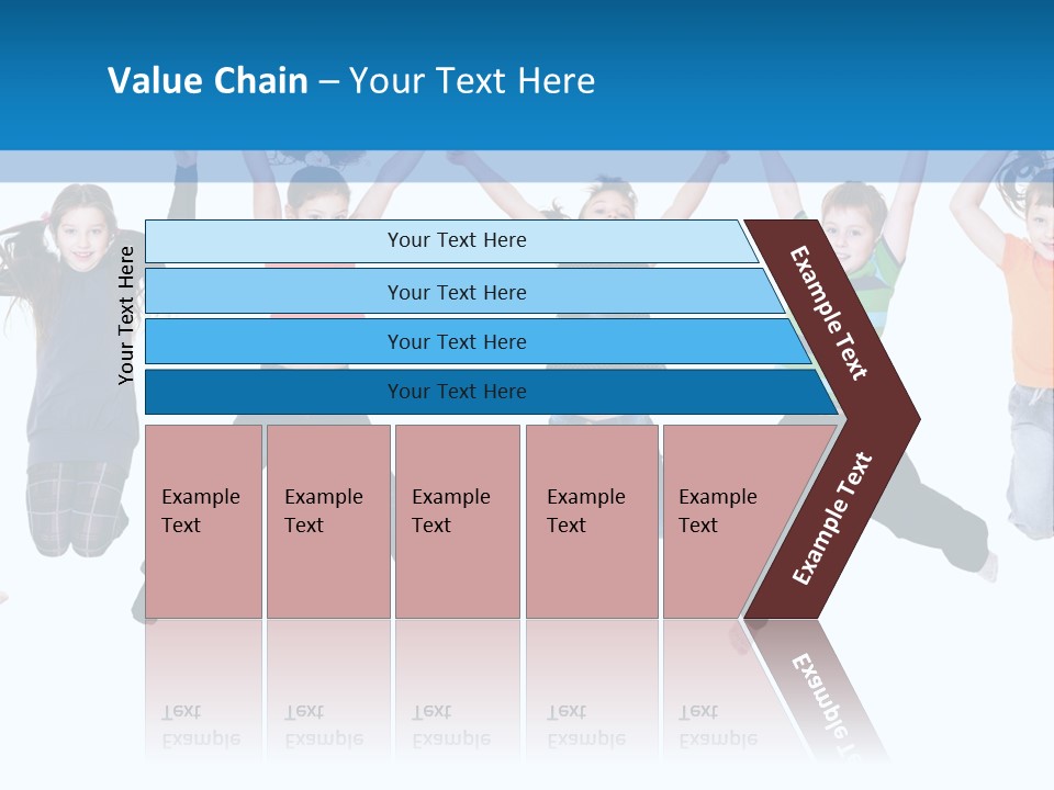 Building Town Global PowerPoint Template