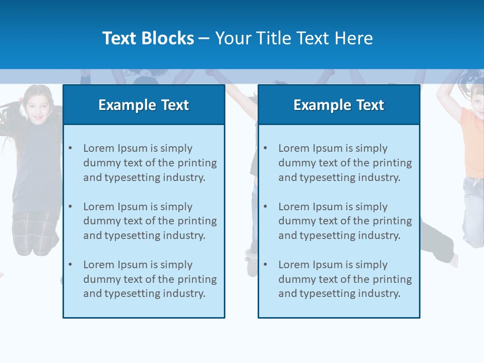 Building Town Global PowerPoint Template