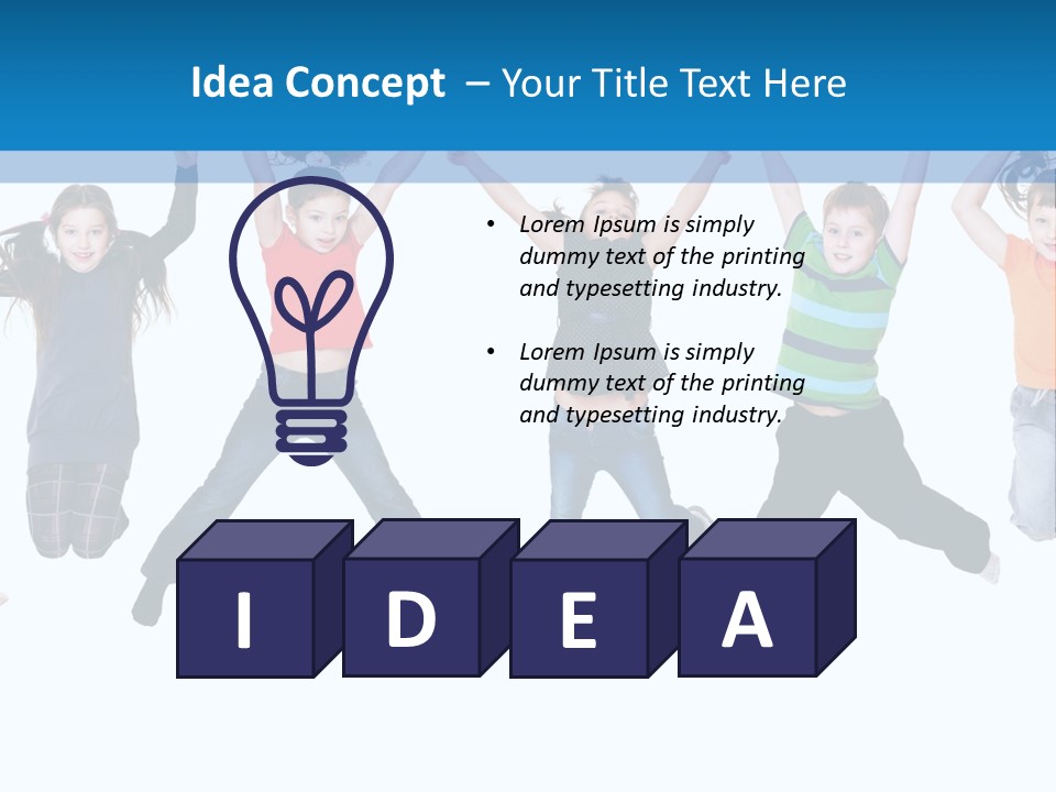 Building Town Global PowerPoint Template