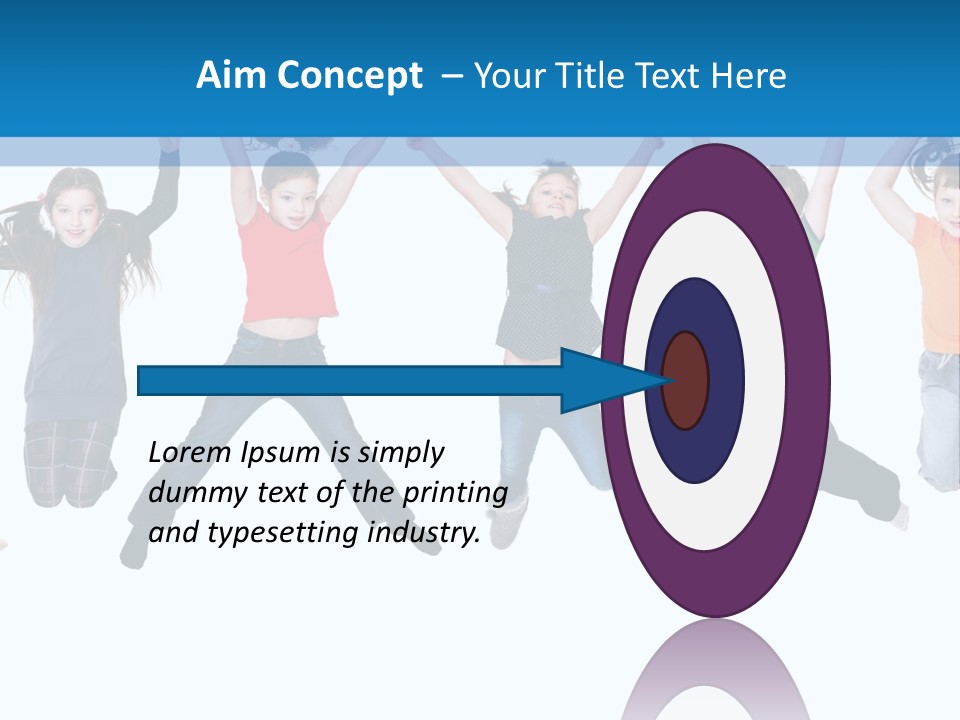 Building Town Global PowerPoint Template