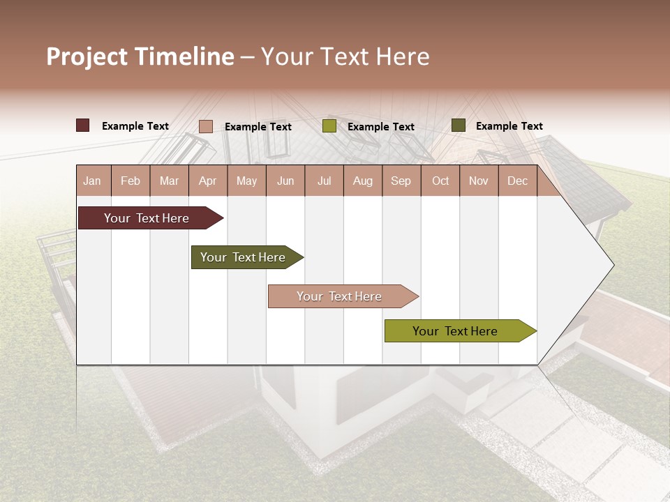 Abstract Construction Grey PowerPoint Template