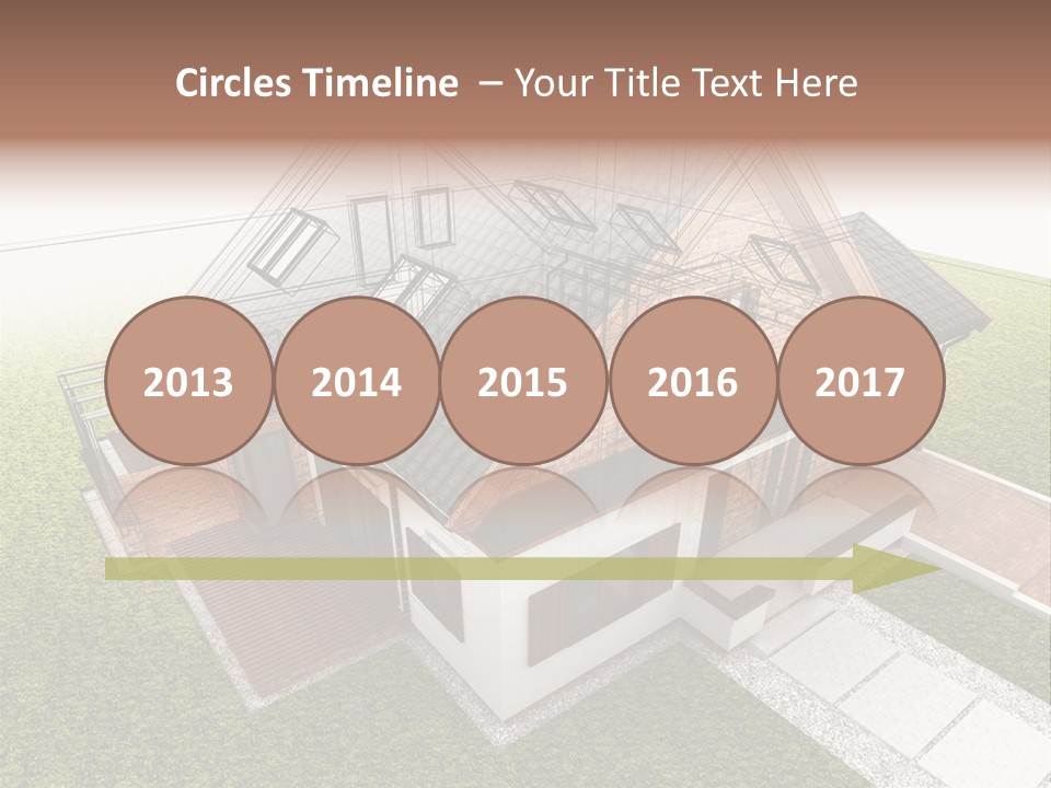 Abstract Construction Grey PowerPoint Template