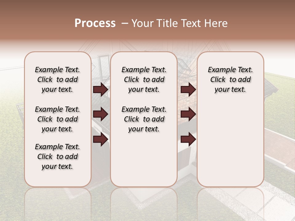 Abstract Construction Grey PowerPoint Template