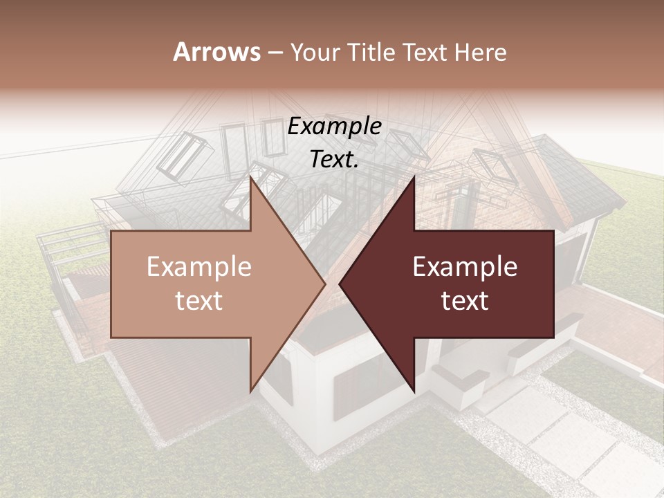 Abstract Construction Grey PowerPoint Template