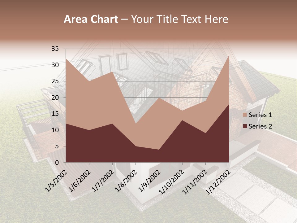 Abstract Construction Grey PowerPoint Template