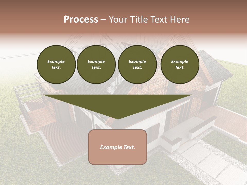 Abstract Construction Grey PowerPoint Template