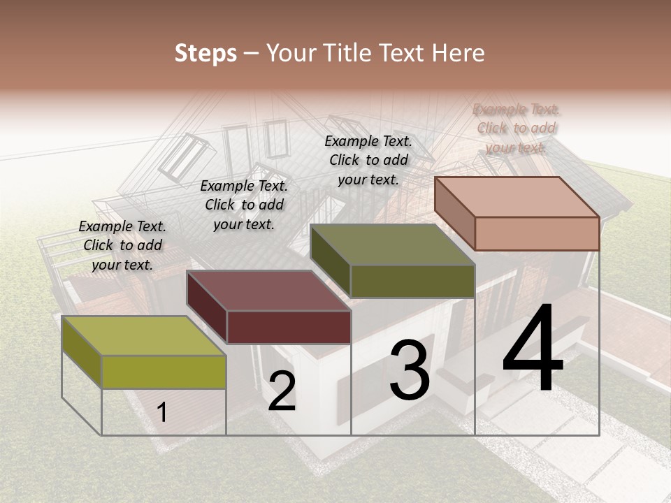 Abstract Construction Grey PowerPoint Template