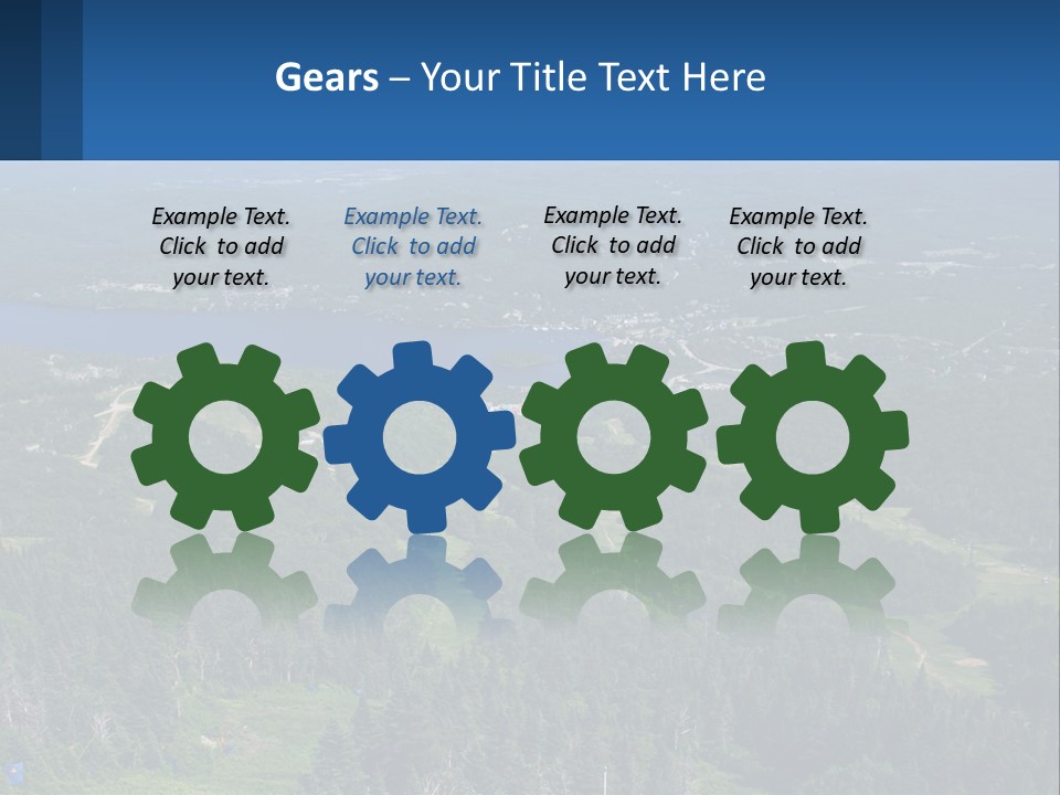 Urban Illustration Background PowerPoint Template