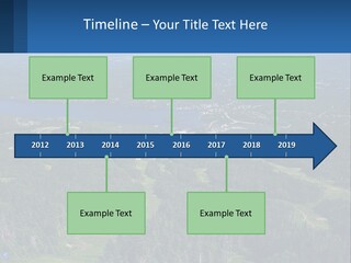 Urban Illustration Background PowerPoint Template