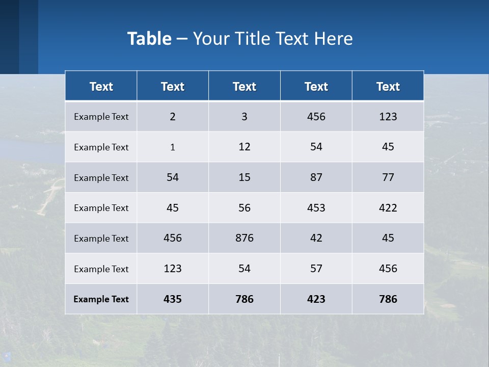 Urban Illustration Background PowerPoint Template