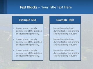 Urban Illustration Background PowerPoint Template