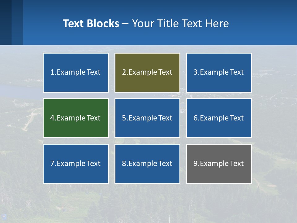 Urban Illustration Background PowerPoint Template