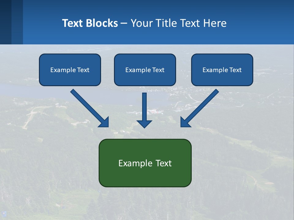Urban Illustration Background PowerPoint Template
