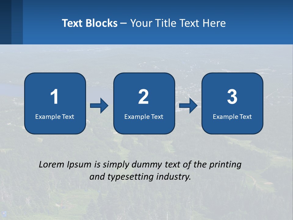 Urban Illustration Background PowerPoint Template