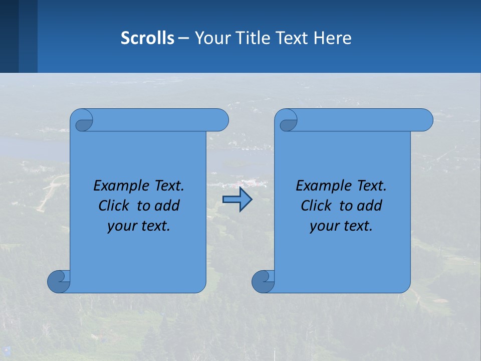 Urban Illustration Background PowerPoint Template