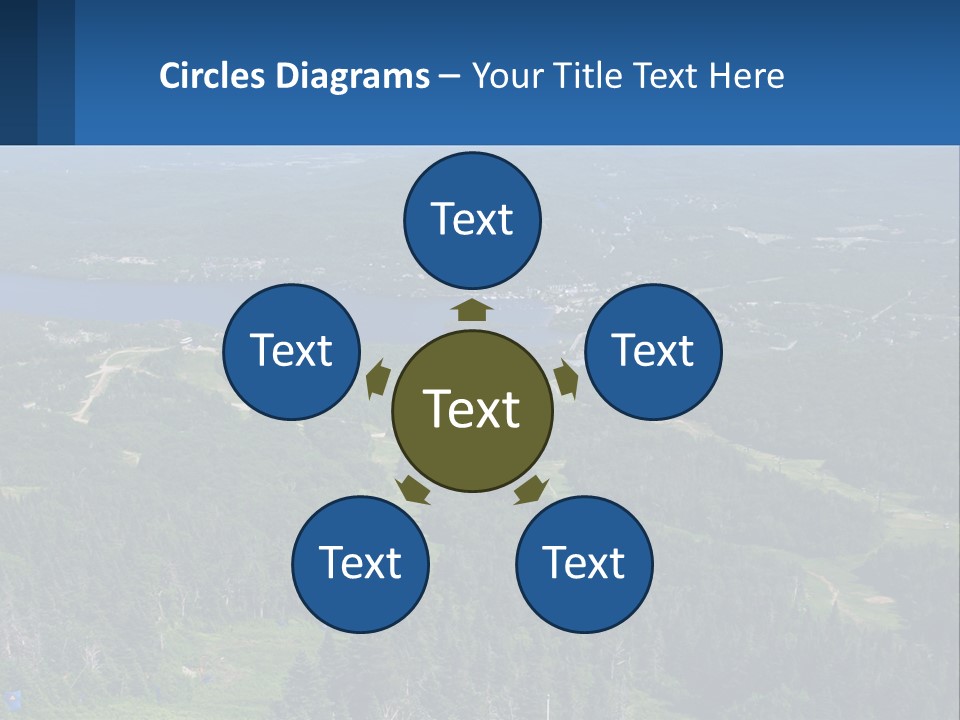 Urban Illustration Background PowerPoint Template