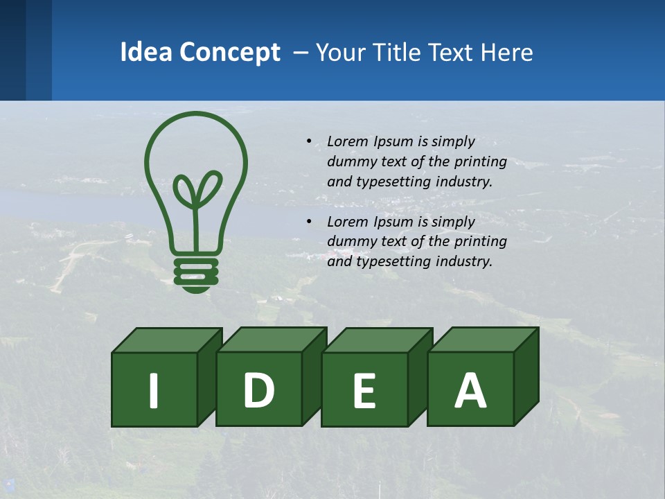 Urban Illustration Background PowerPoint Template