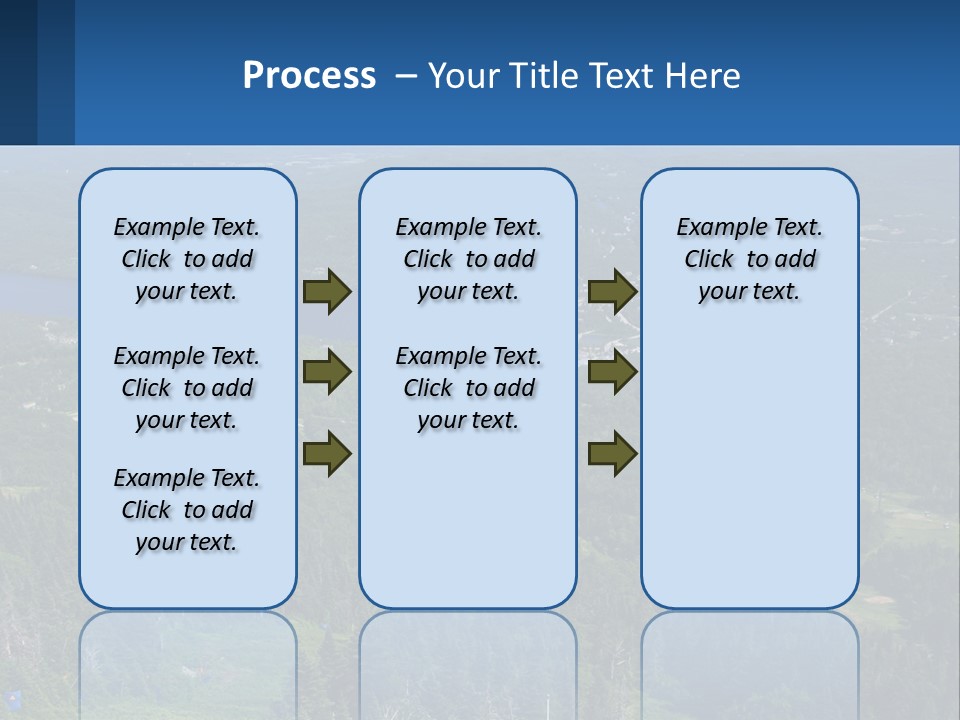 Urban Illustration Background PowerPoint Template