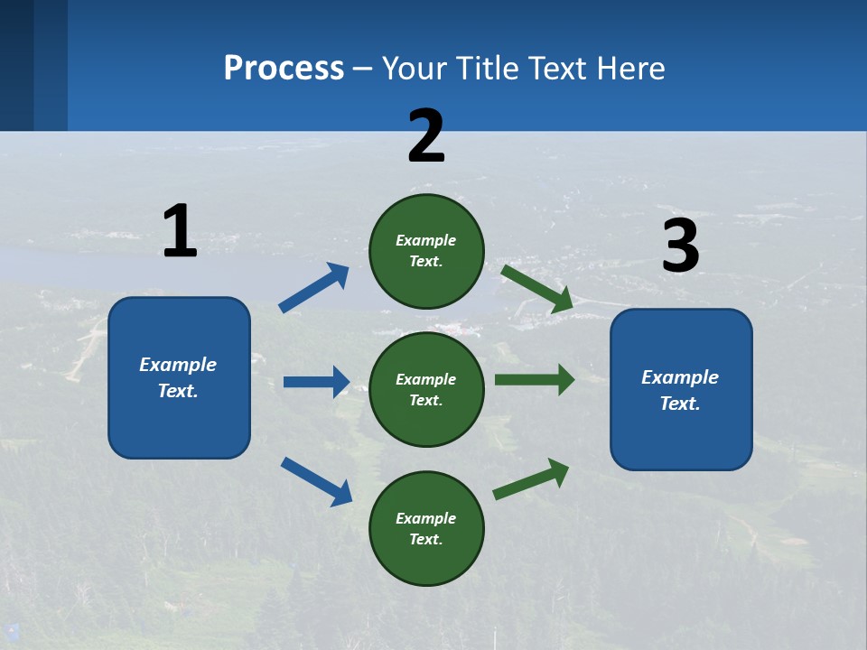 Urban Illustration Background PowerPoint Template