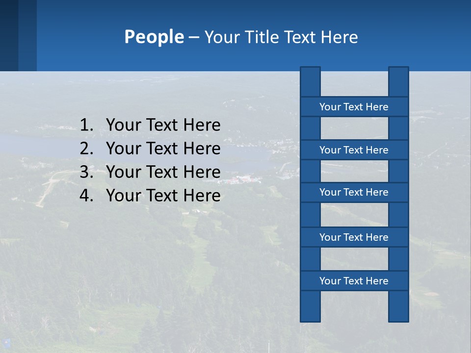 Urban Illustration Background PowerPoint Template