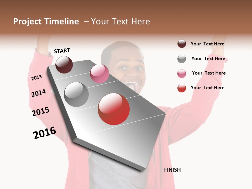 Tall Concept Render PowerPoint Template