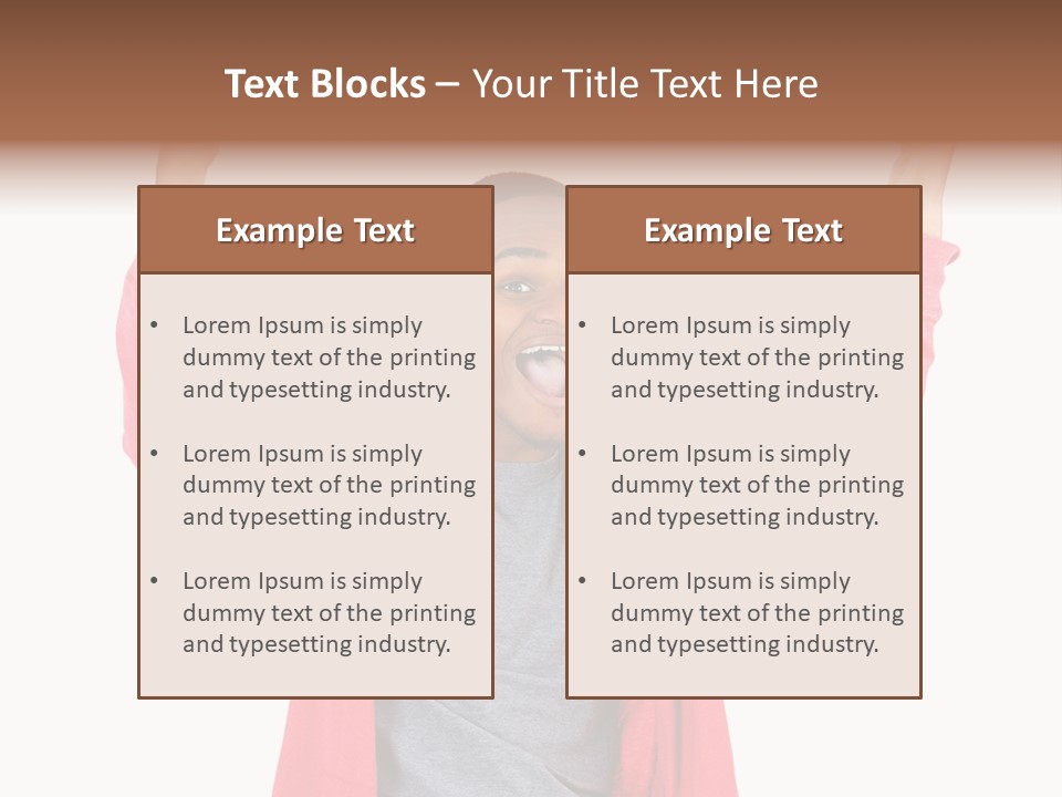 Tall Concept Render PowerPoint Template