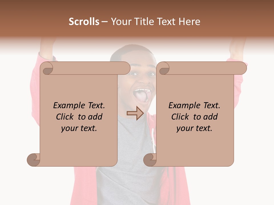 Tall Concept Render PowerPoint Template