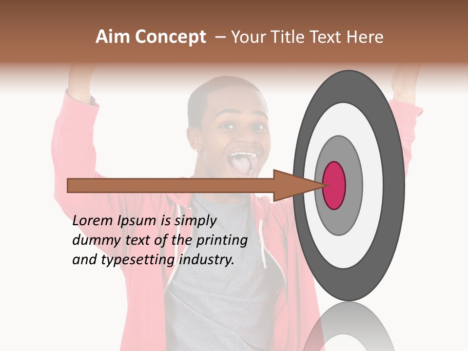 Tall Concept Render PowerPoint Template