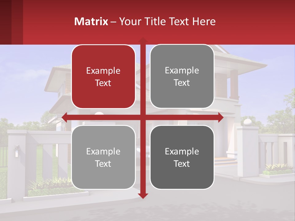 Background Tall Environment PowerPoint Template