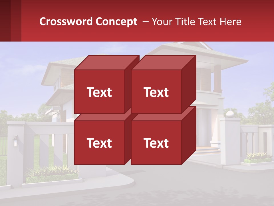 Background Tall Environment PowerPoint Template