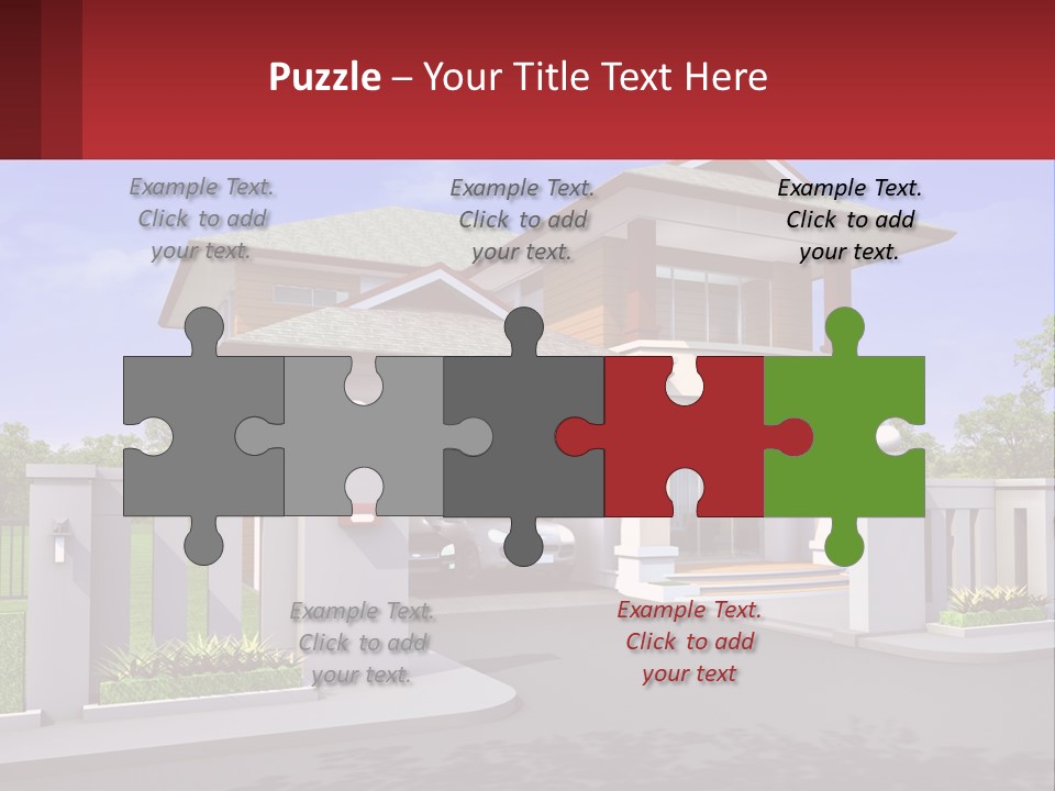Background Tall Environment PowerPoint Template