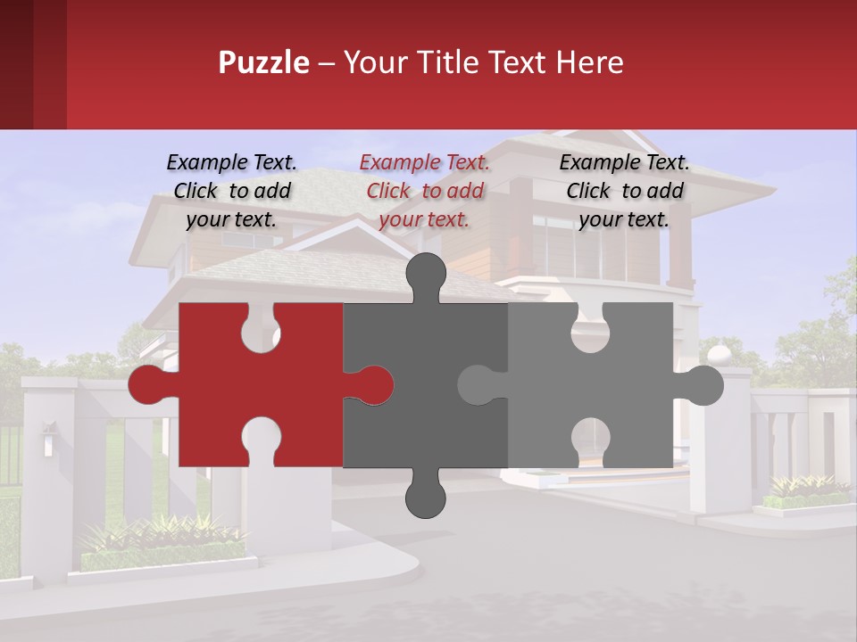 Background Tall Environment PowerPoint Template