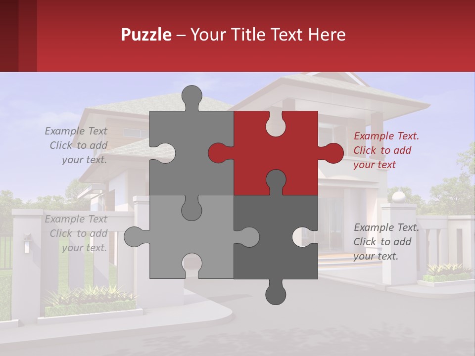 Background Tall Environment PowerPoint Template