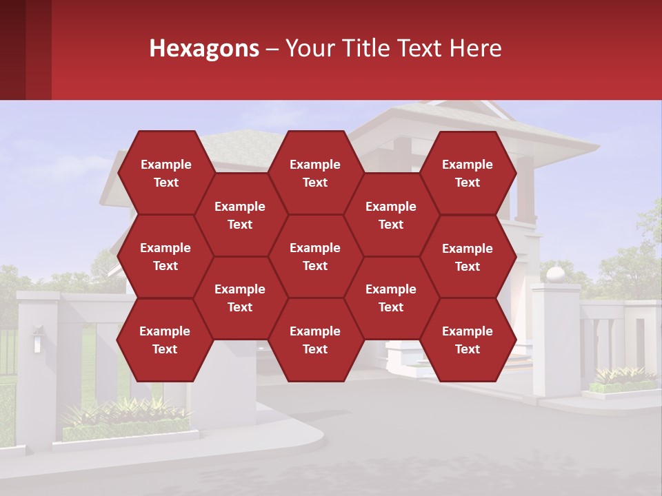 Background Tall Environment PowerPoint Template