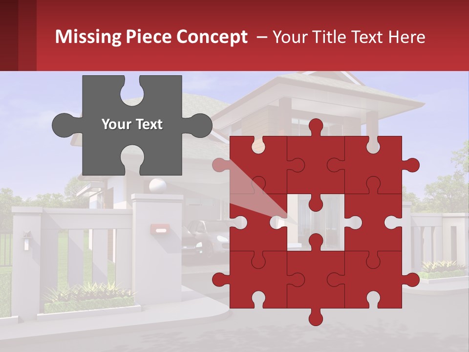 Background Tall Environment PowerPoint Template