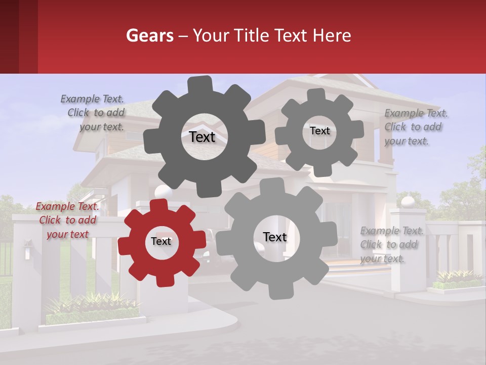 Background Tall Environment PowerPoint Template