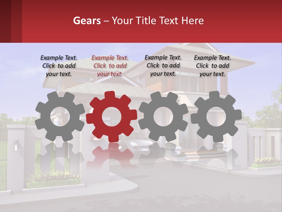 Background Tall Environment PowerPoint Template