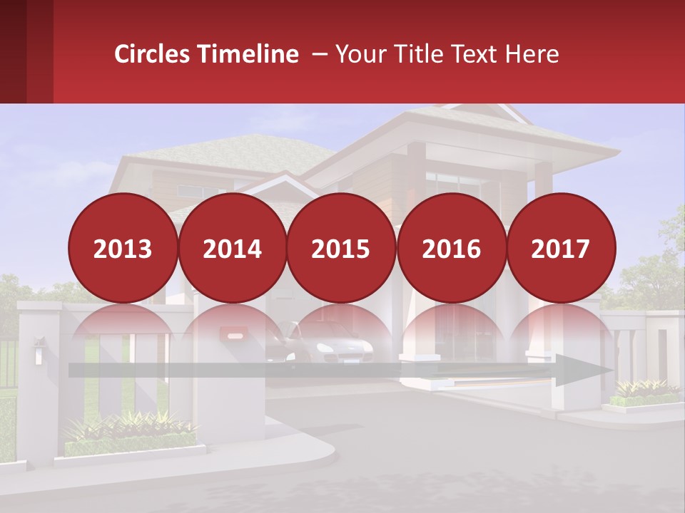 Background Tall Environment PowerPoint Template