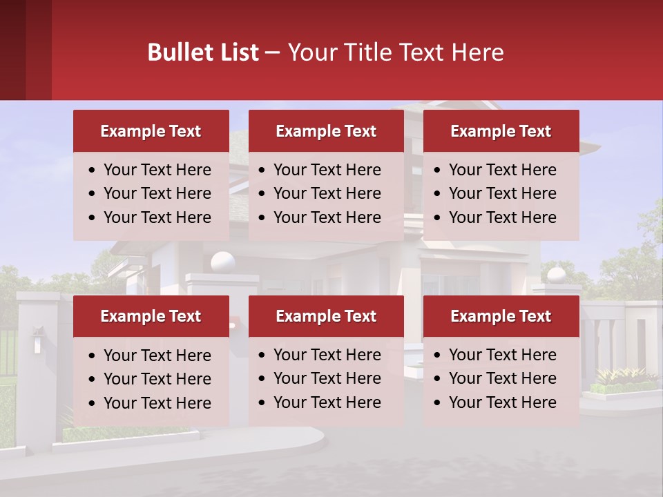 Background Tall Environment PowerPoint Template