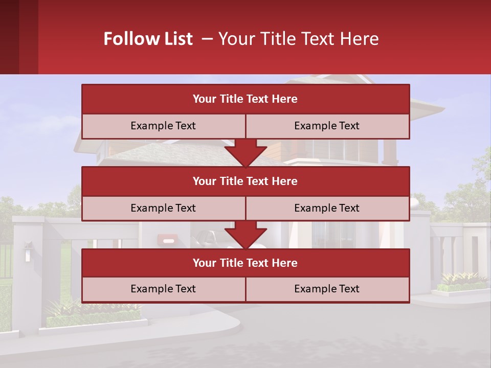 Background Tall Environment PowerPoint Template