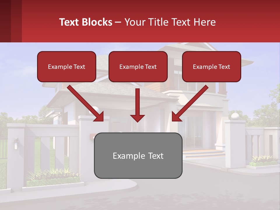 Background Tall Environment PowerPoint Template