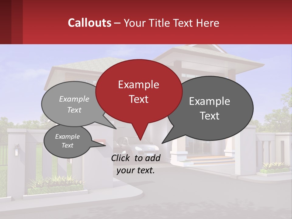 Background Tall Environment PowerPoint Template