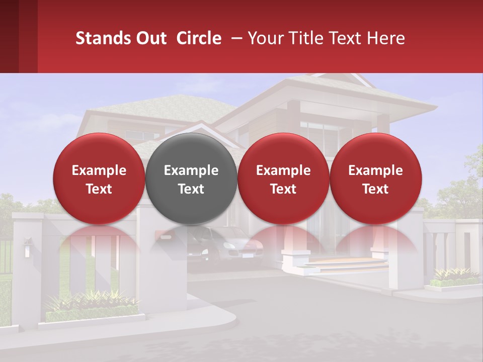 Background Tall Environment PowerPoint Template