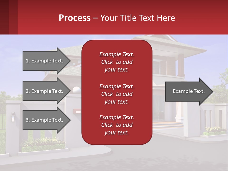 Background Tall Environment PowerPoint Template
