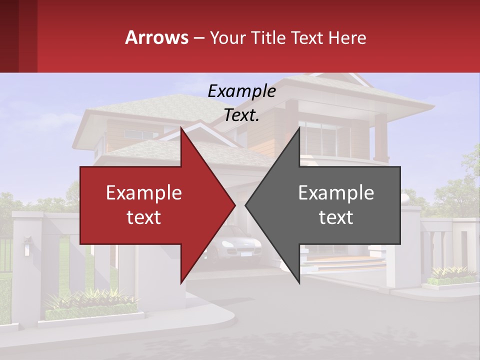 Background Tall Environment PowerPoint Template
