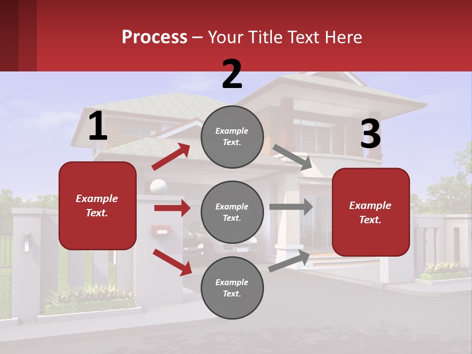 Background Tall Environment PowerPoint Template
