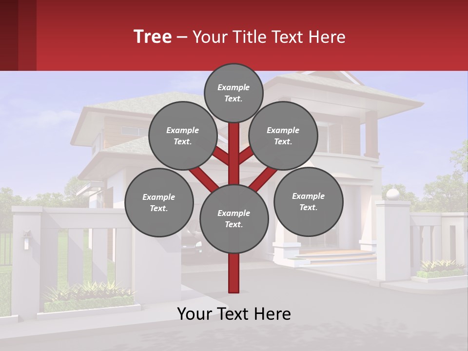 Background Tall Environment PowerPoint Template
