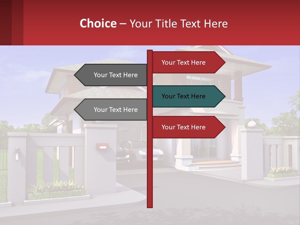 Background Tall Environment PowerPoint Template