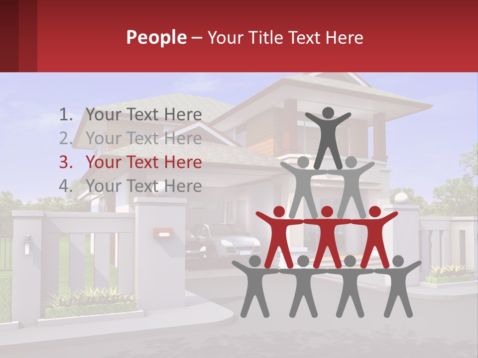 Background Tall Environment PowerPoint Template