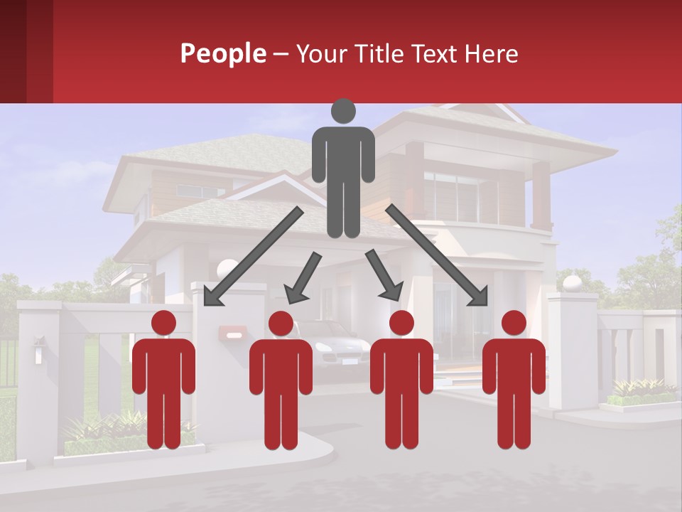 Background Tall Environment PowerPoint Template